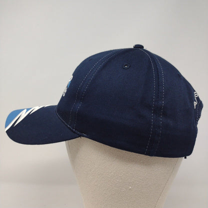AIR St Luke's Strapback Hat Blue OSFA Adjustable Embroidered 6 Panel Cotton