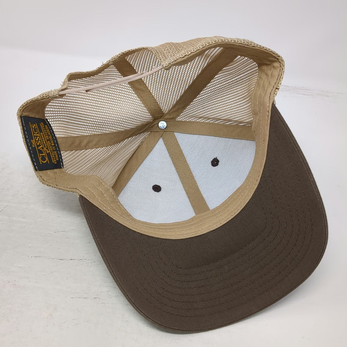 Yupoong Trucker Hat Brown One Size Roger Clyne Peacemakers Sonoran Born Patch