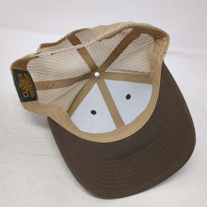 Yupoong Trucker Hat Brown One Size Roger Clyne Peacemakers Sonoran Born Patch