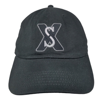 Suforia Slideback Hat Black OSFA Embroidered Logo Adjustable Newhattan