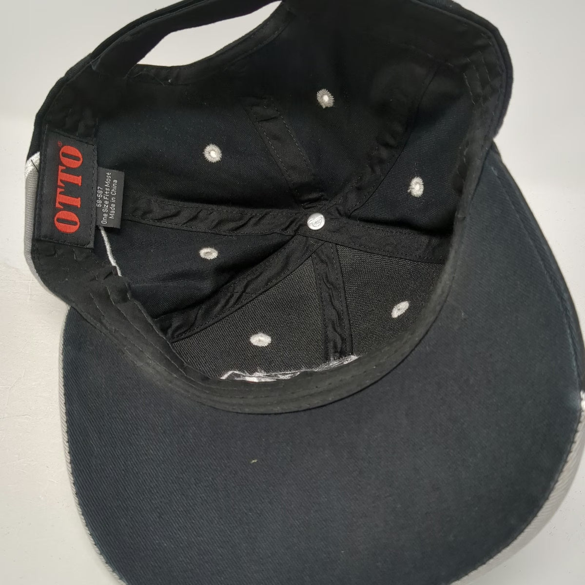 Otto Baseball Cap Black One Size IJBA Intermountain Jet Boat Association Hat