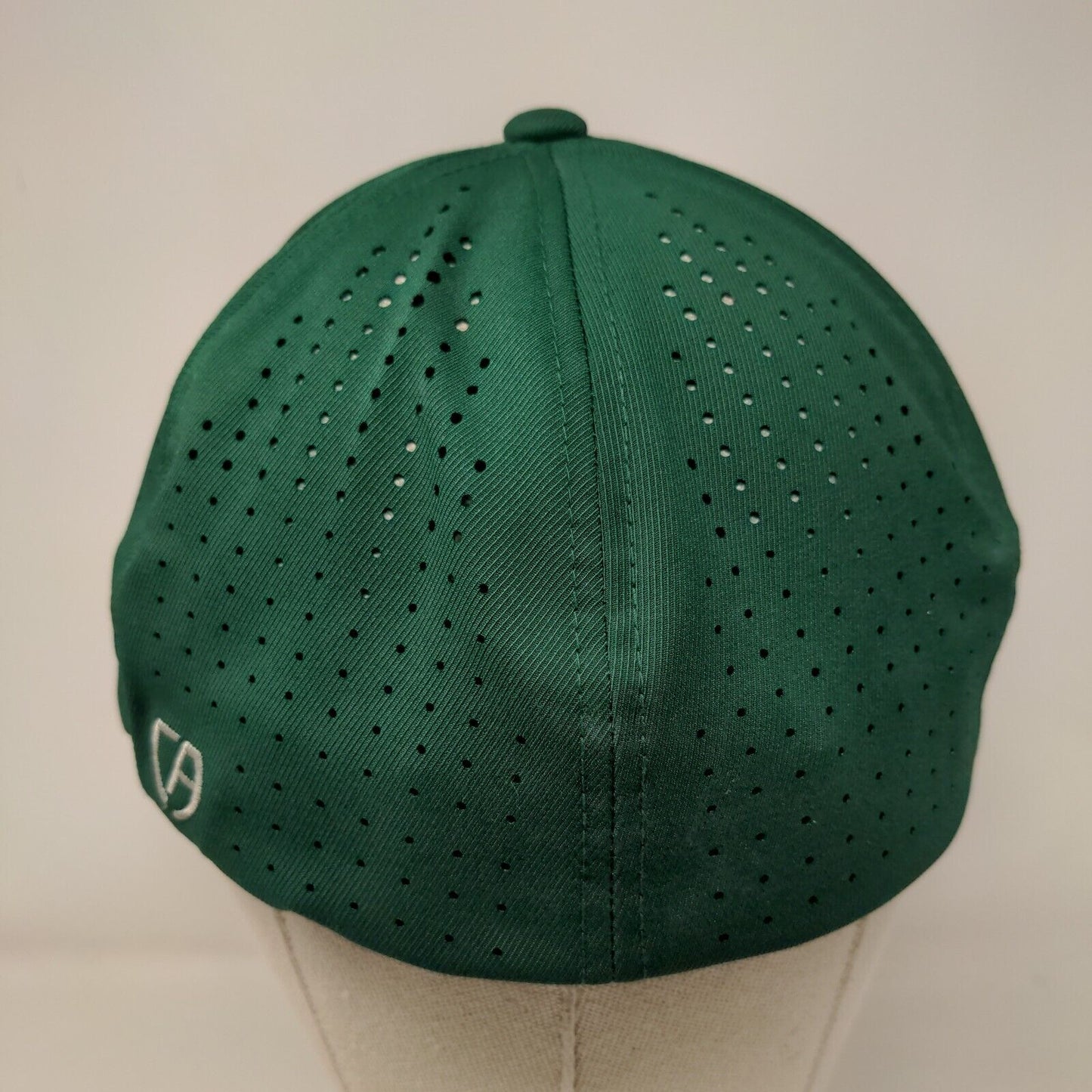 Y Initial Fitted Hat Green L/XL Embroidered Flexfit Yupoong Cap America