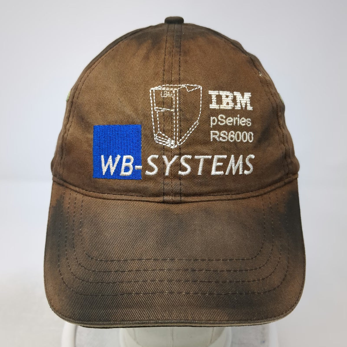 KC Baseball Cap Black One Size IBM pSeries RS6000 WB-SYSTEMS Slideback Tech Hat