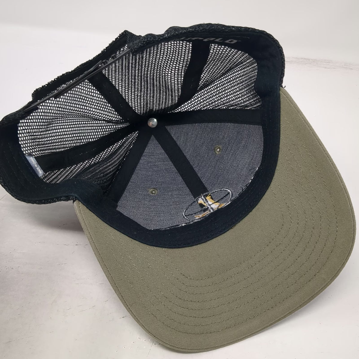 Leupold Trucker Hat Green One Size Mesh Back Snapback Hunting Shooting Crosshair