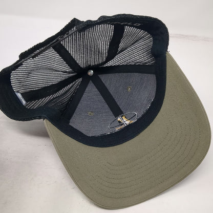 Leupold Trucker Hat Green One Size Mesh Back Snapback Hunting Shooting Crosshair