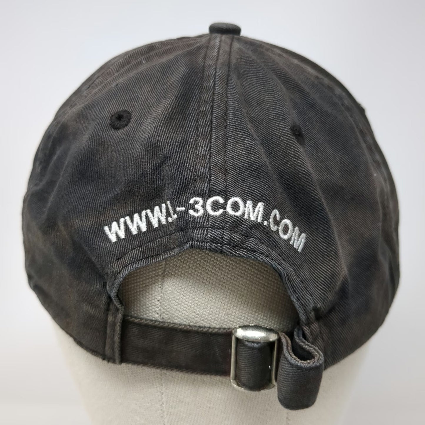 L-3 Communications Logo Gray Baseball Cap One Size Slideback Corporate Hat Tech