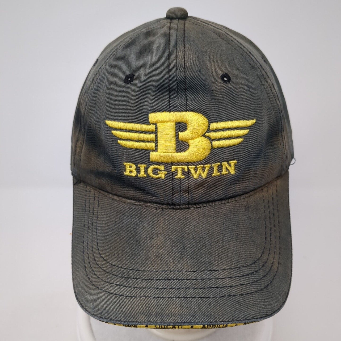 Big Twin Boise ID Slideback Hat Blue One Size Adjustable Bretmor