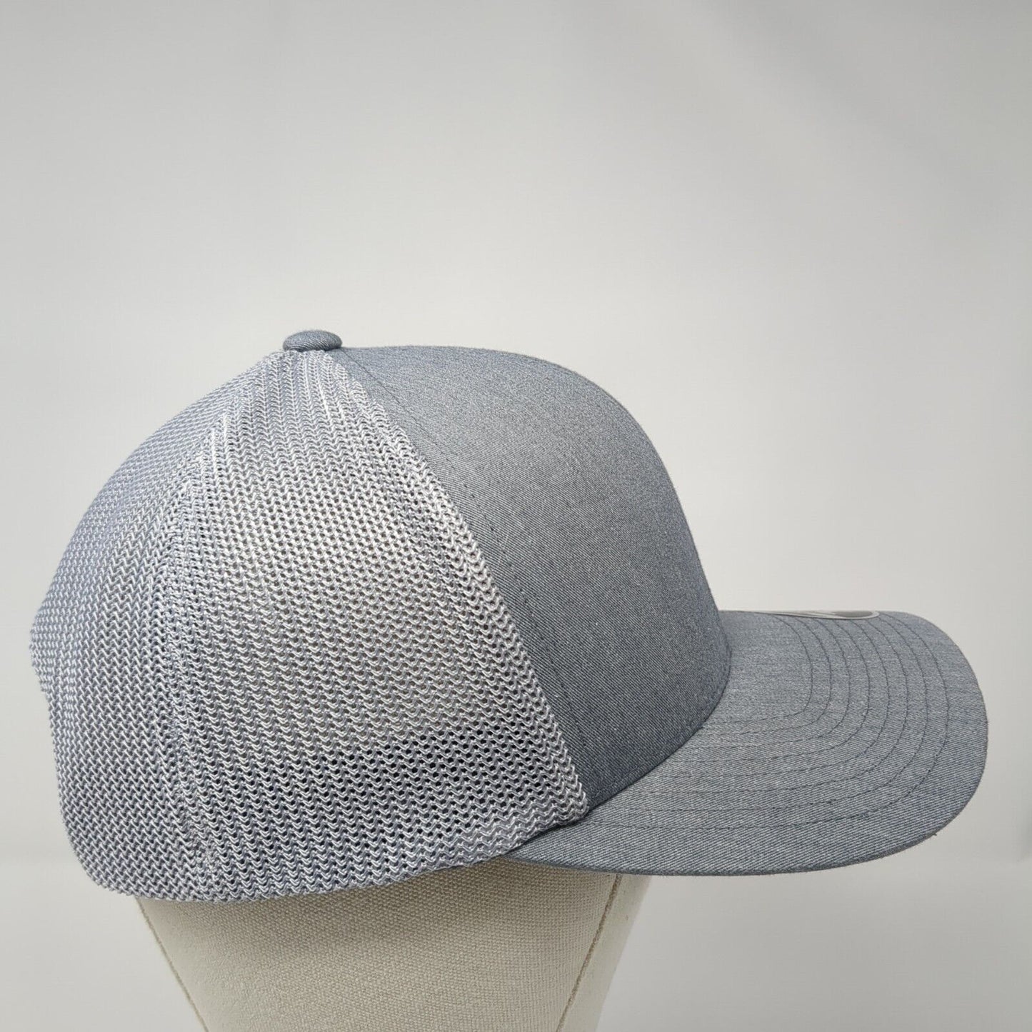 Teens 2 Trades Snapback Cruz Trucker Hat Heather Gray One Size Mesh Back