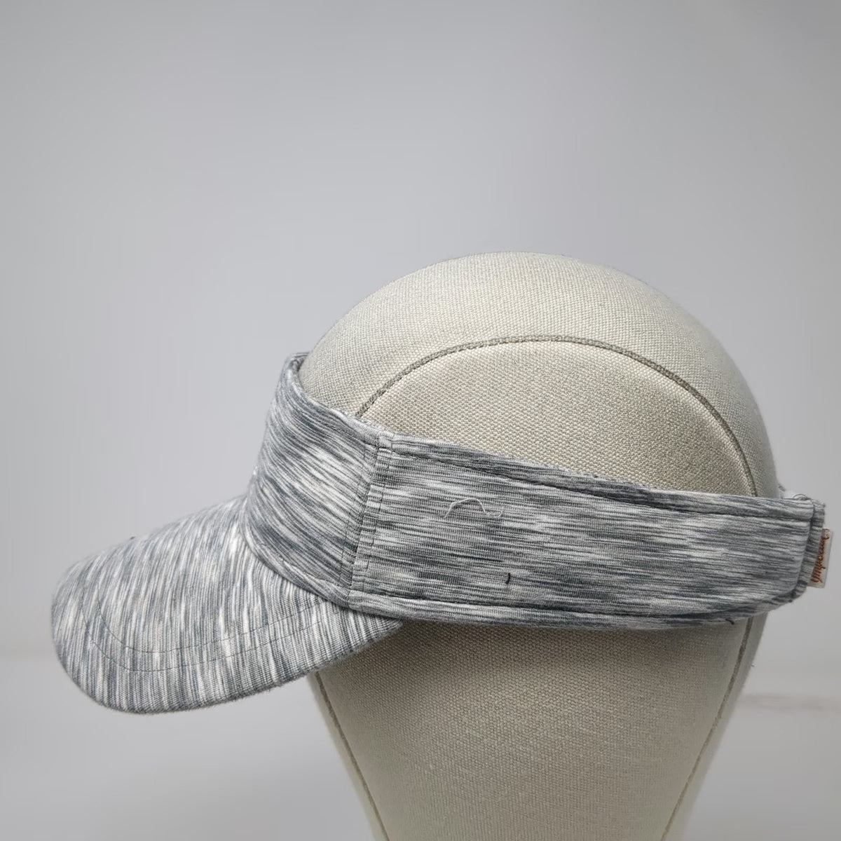 Imperial Visor Gray S Biltmore Embroidered Heather Performance Slideback Hat