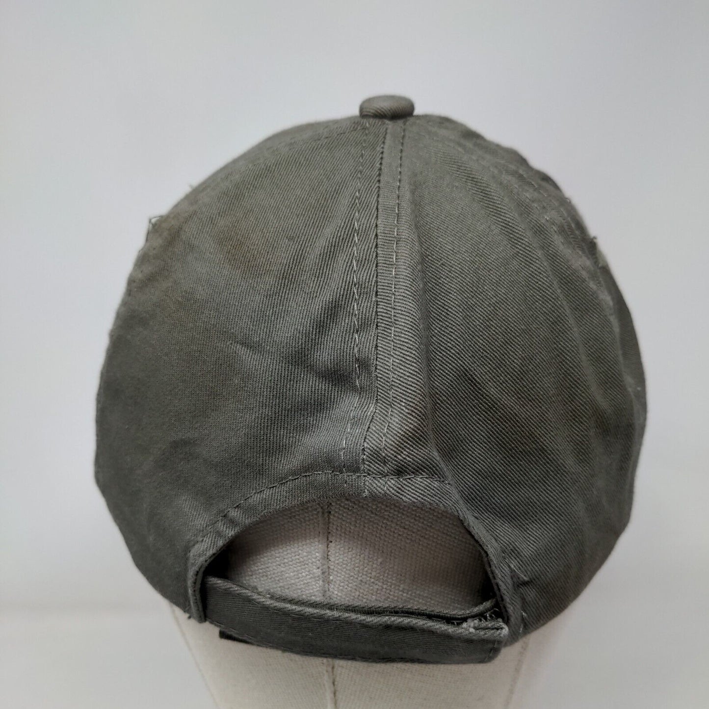 Percy Lewis Stables Horse Strapback Hat Brown OSFM Embroidered 6 Panel