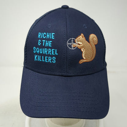 Otto Baseball Cap Blue M Richie The Squirrel Killers Mesh Back Stretch Fit Hat