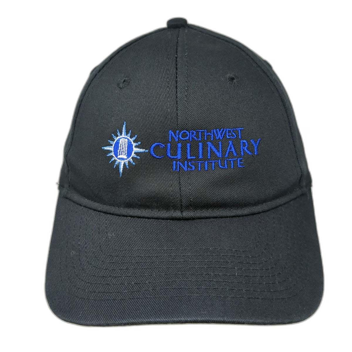 Port & Company Baseball Cap Black OS Northwest Culinary Institute Strapback Hat