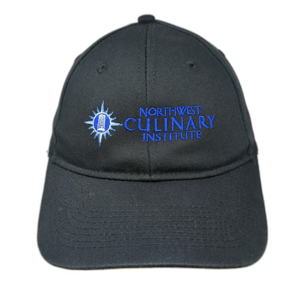Port & Company Baseball Cap Black OS Northwest Culinary Institute Strapback Hat