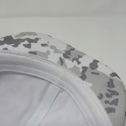 Cash & Co. Snapback Hat Camouflage M/L Adjustable Embroidered 6 Panel Rope