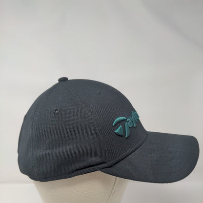 TaylorMade Est 79 Strapback Golf Hat Black OSFA Adjustable Embroidered Polyester