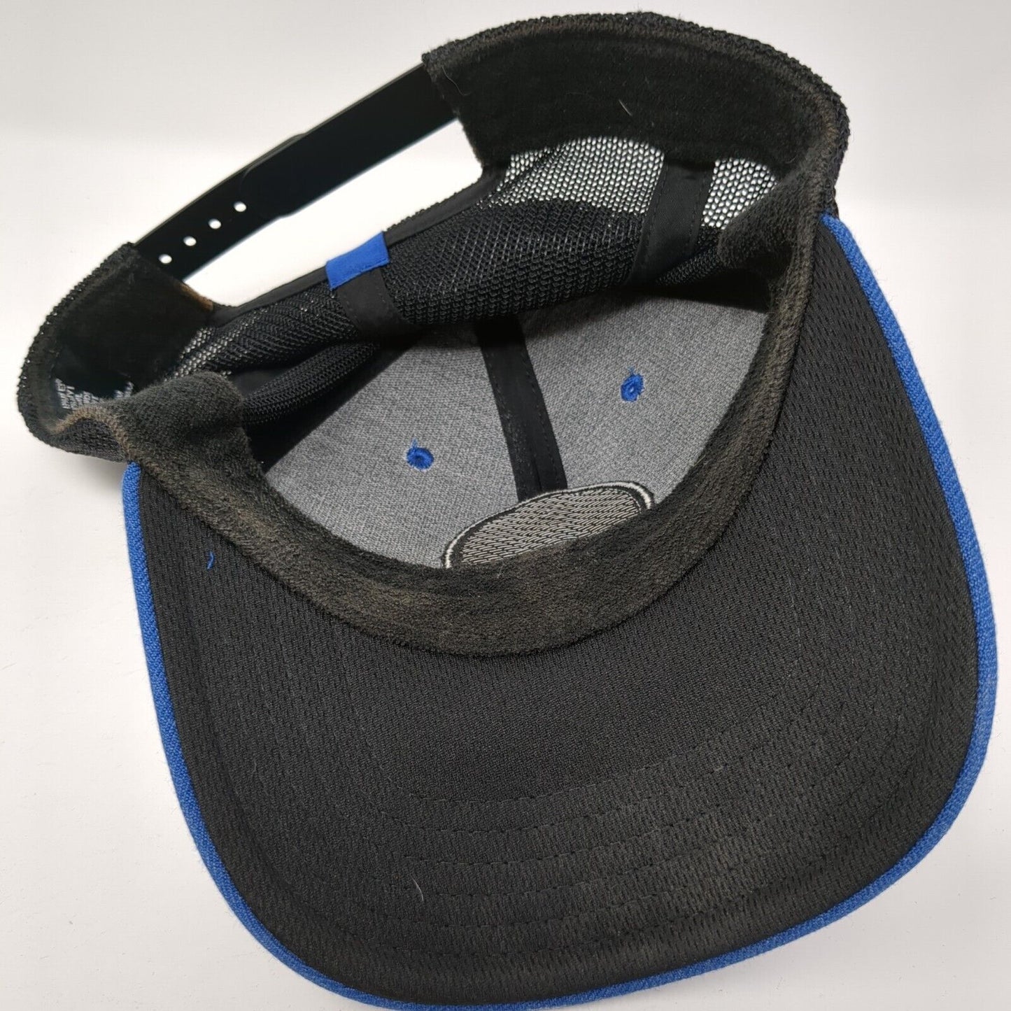 Callaway Patch Snapback Mesh Back Hat Blue One Size Adjustable 6 Panel