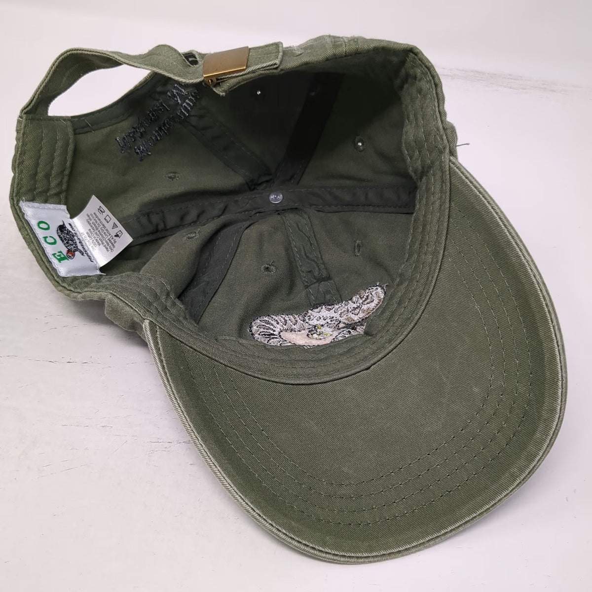 ECO Green One Size Baseball Cap Rattlesnake Montezuma Castle Nat Monument Hat