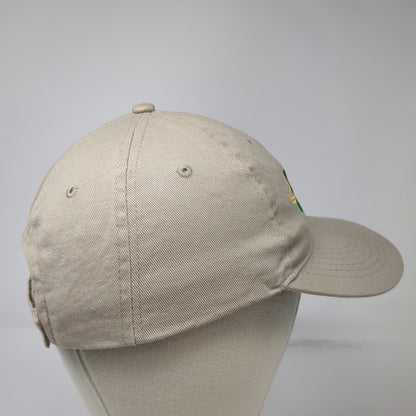 Apollo USA Baseball Cap Beige One Size CST Pine Tree Logo Embroidered Hat Curved