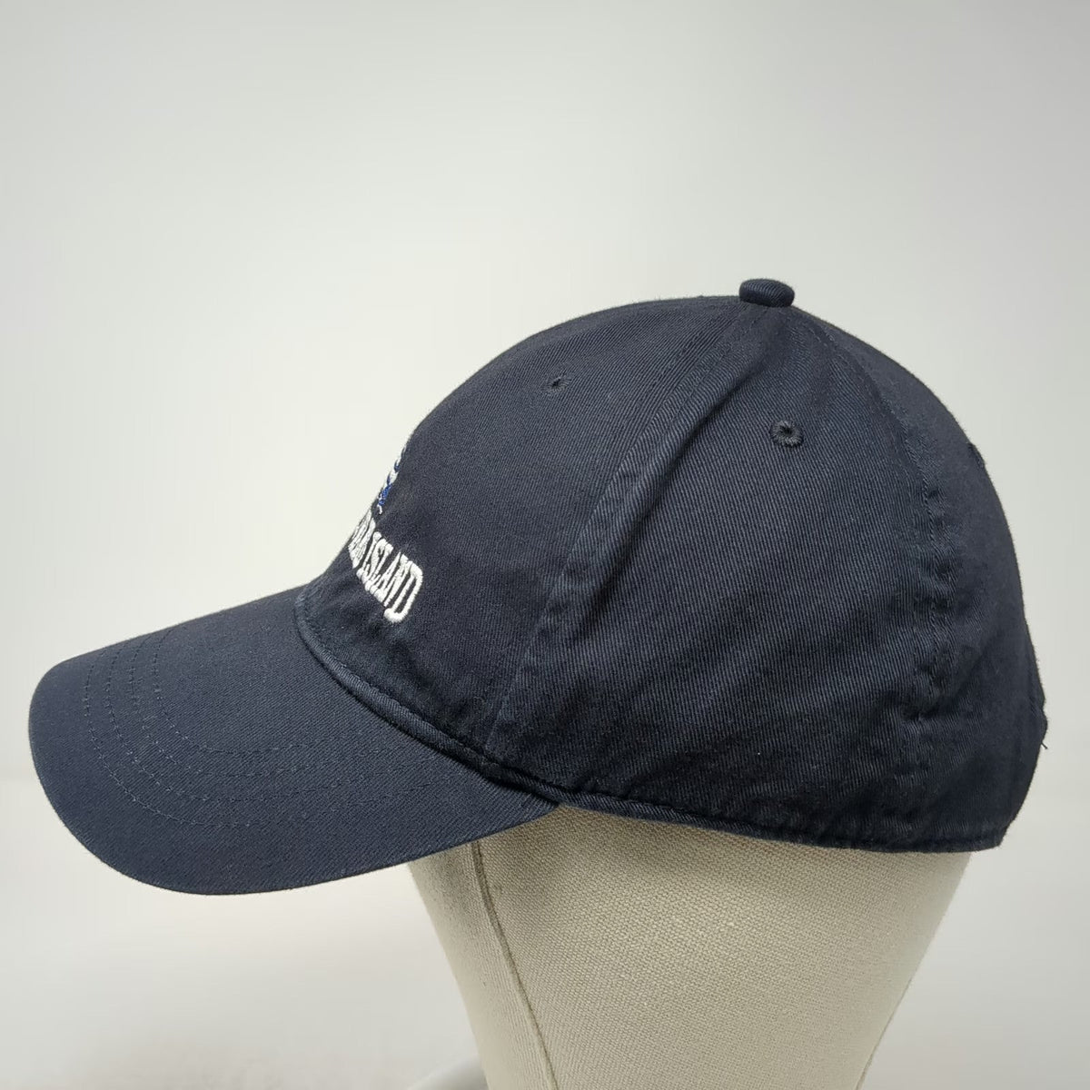 KNP Baseball Cap Gray One Size Prince Edward Island Sailboat Strapback Hat