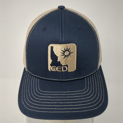 CED Boise Snapback Mesh Back Trucker Hat Multi One Size Richardson