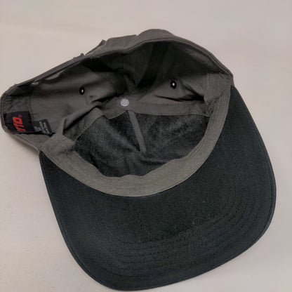 Two Men And A Truck Snapback Hat Gray OSFM Adjustable Vented Holes Otto