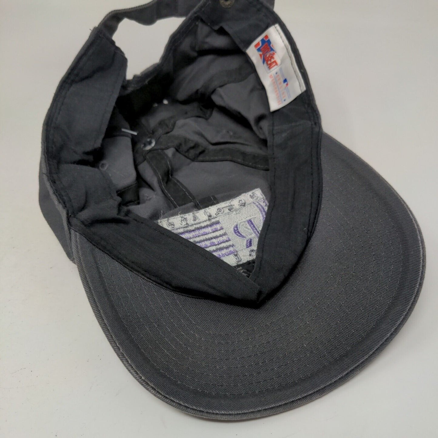 Colorado Rockies Slideback Hat Gray OSFA Box Seat MLB Genuine Merchandise