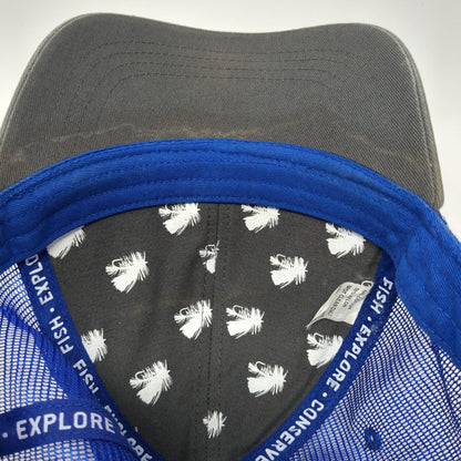 Montana Rep Your Water Snapback Trucker Hat Multi One Size Adjustable Mesh Back