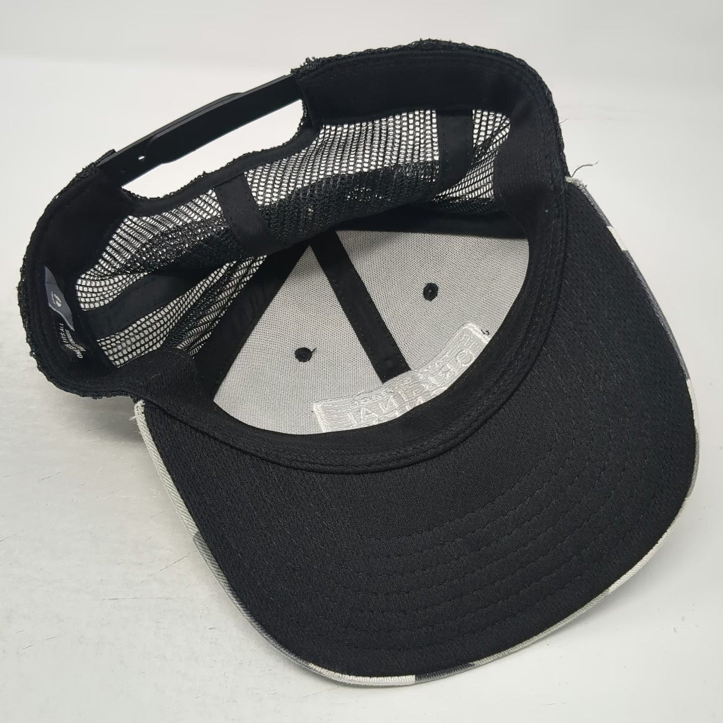 TaylorMade Trucker Hat Gray Camo One Size Original 1979 Mesh Snapback Golf Patch