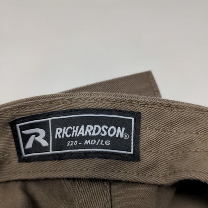 Richardson Men's Slideback Hat Brown Size M/L Embroidered Care Supply Logo #320