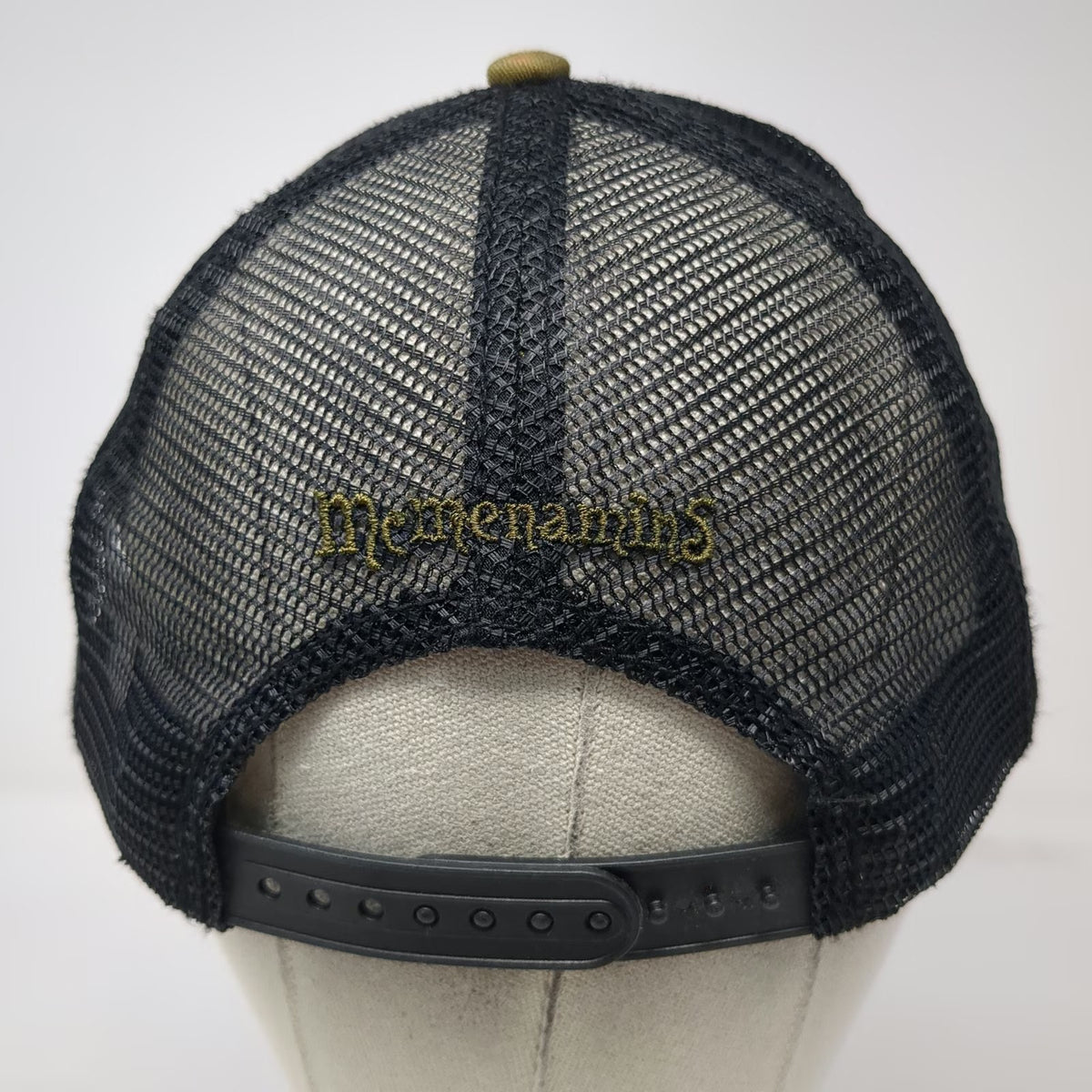 McMenamins Terminator Stout Trucker Hat Green One Size Mesh Snapback Beer Logo