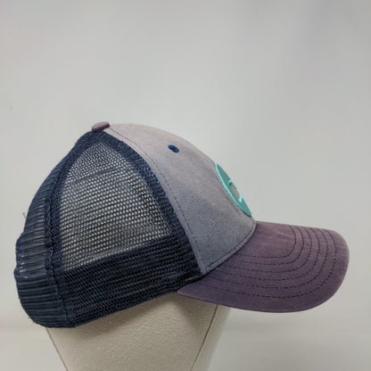 Vineyard Vines Snapback Hat Multicolor One Size Adjustable Mesh Back 6 Panel