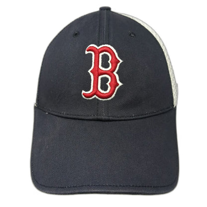 New Era Boston Red Sox MLB Baseball Cap Blue White Red One Size Mesh Back Hat
