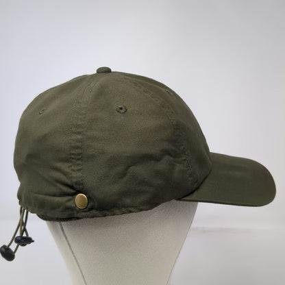 ExOfficio Baseball Cap Green One Size Mesh Lining Insect Shield Toggle Hat