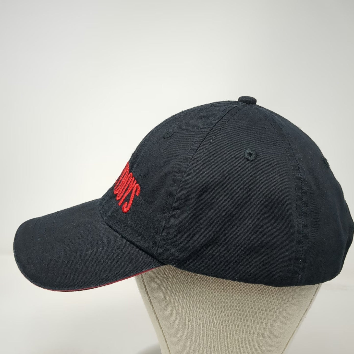 Jersey Boys Baseball Cap Black One Size Strapback Embroidered Broadway Musical