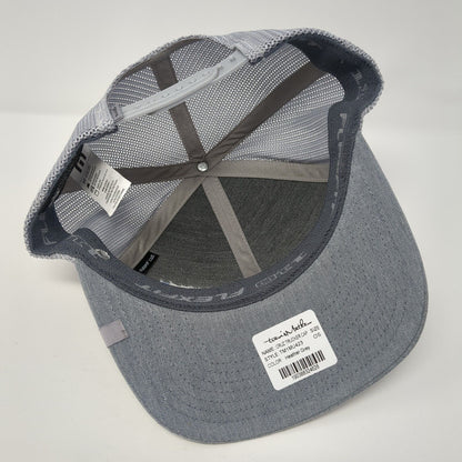 Teens 2 Trades Snapback Cruz Trucker Hat Heather Gray One Size Mesh Back
