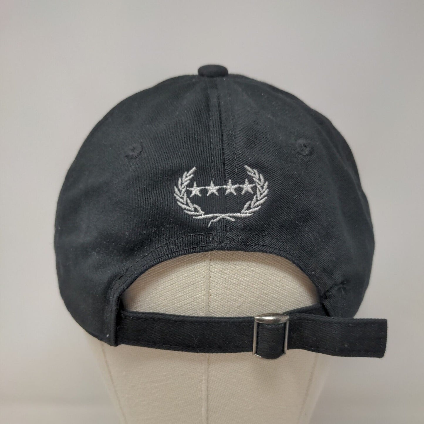 Field Grade Men's Slideback Hat Black VSOP Hennything Goes 1997 Embroidered Logo