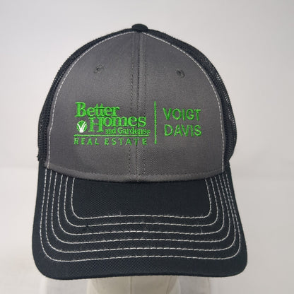 Better Homes and Gardens Real Estate Voigt Davis Trucker Hat Black OS Mesh Otto