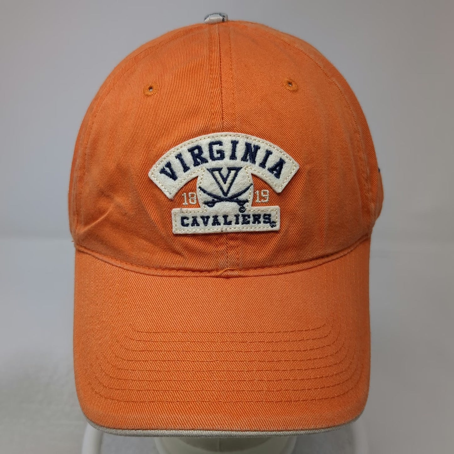 Virginia Cavaliers NCAA Drew Pearson Orange Blue One Size Baseball Cap Hat ESPN