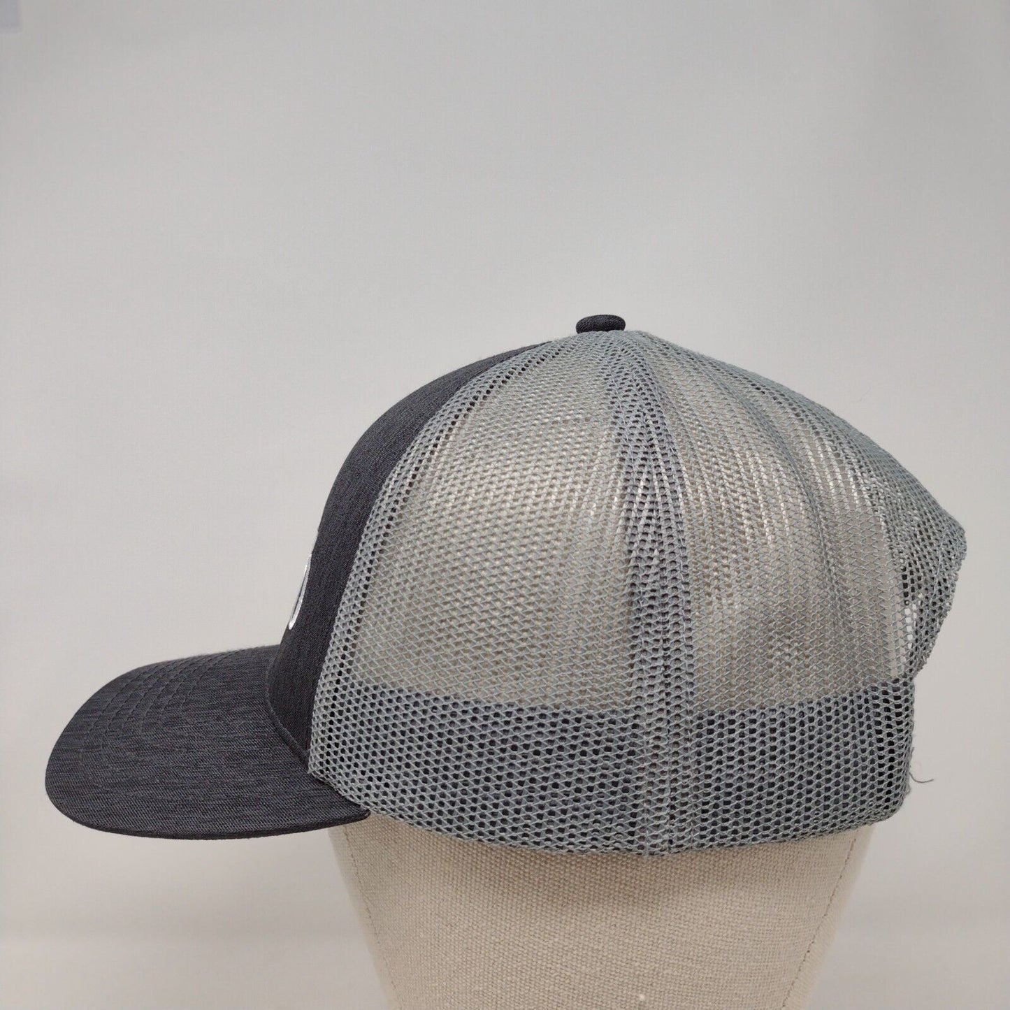 Team Southern Idaho Snapback Trucker Hat Gray OSFA Mesh Back Embroidered