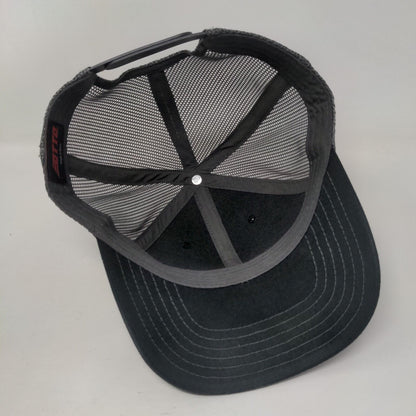 Valley Wide Cooperative Snapback Trucker Hat Black OSFM Mesh Back Otto