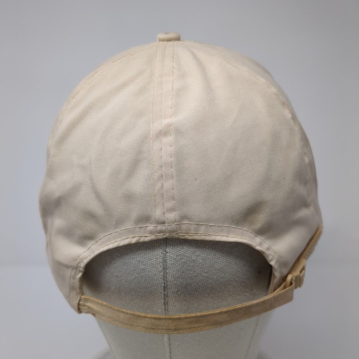 Tiberti Fence Co. Baseball Cap Beige One Size Adjustable Embroidered Rope Otto