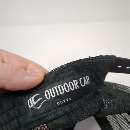 Fully Promoted Snapback Trucker Hat Tan One Size Mesh Back Outdoor Cap