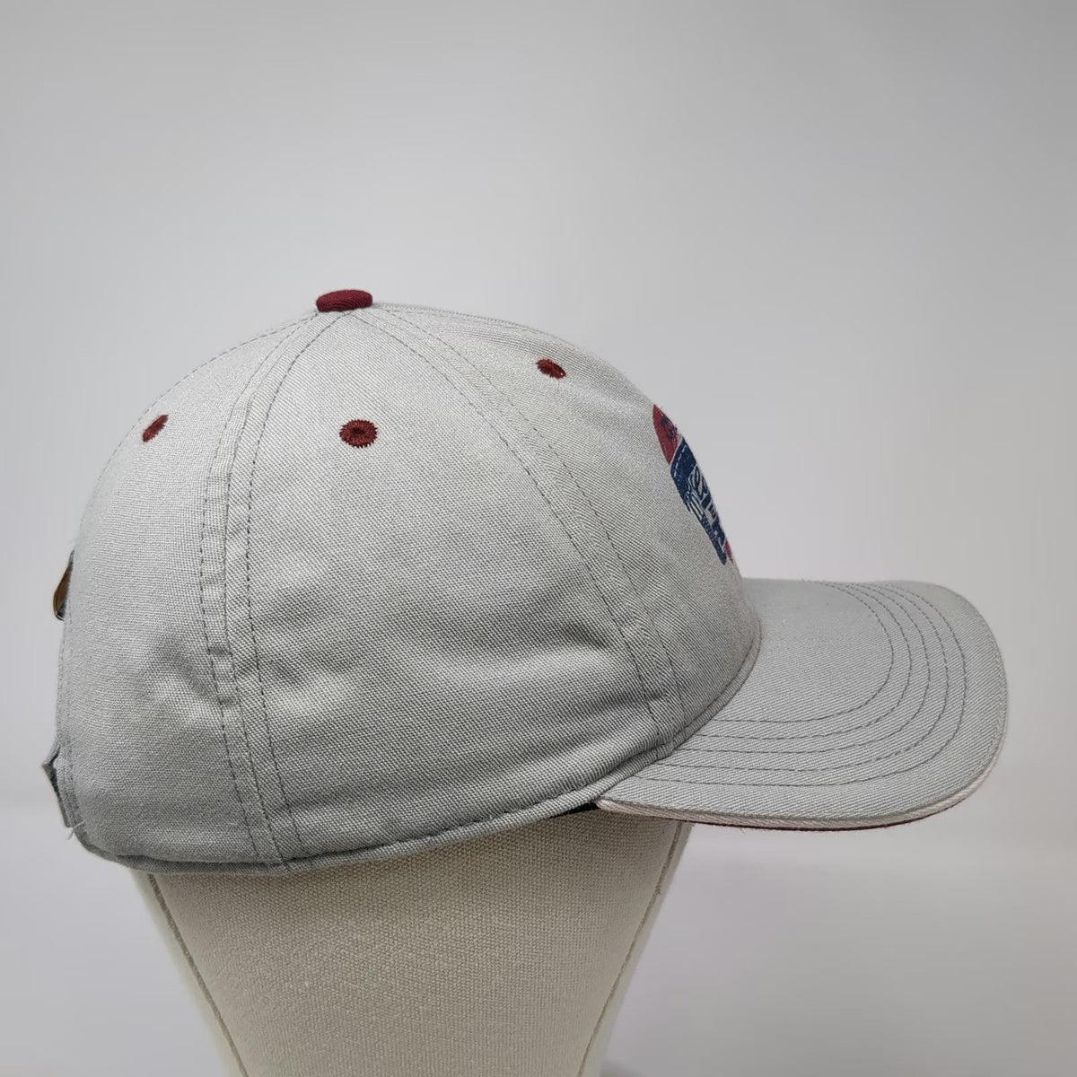 Carhartt Baseball Cap Gray One Size Strapback Trolley Heart Graphic Logo Hat