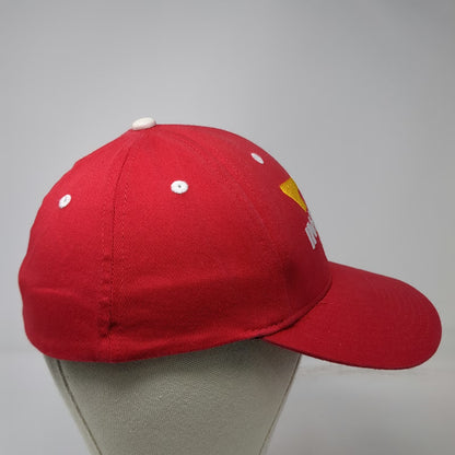 In-N-Out Burger Baseball Cap Red L Flexfit Embroidered Logo White Eyelets Hat