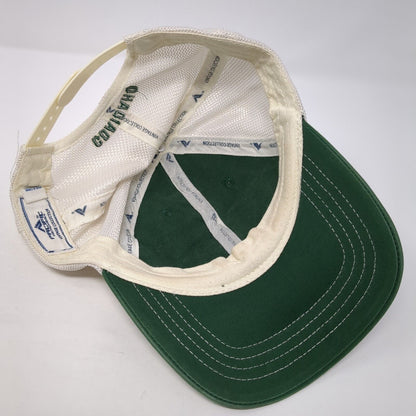 Coeur d'Alene Snapback Trucker Hat Green One Size Mesh Back Adjustable