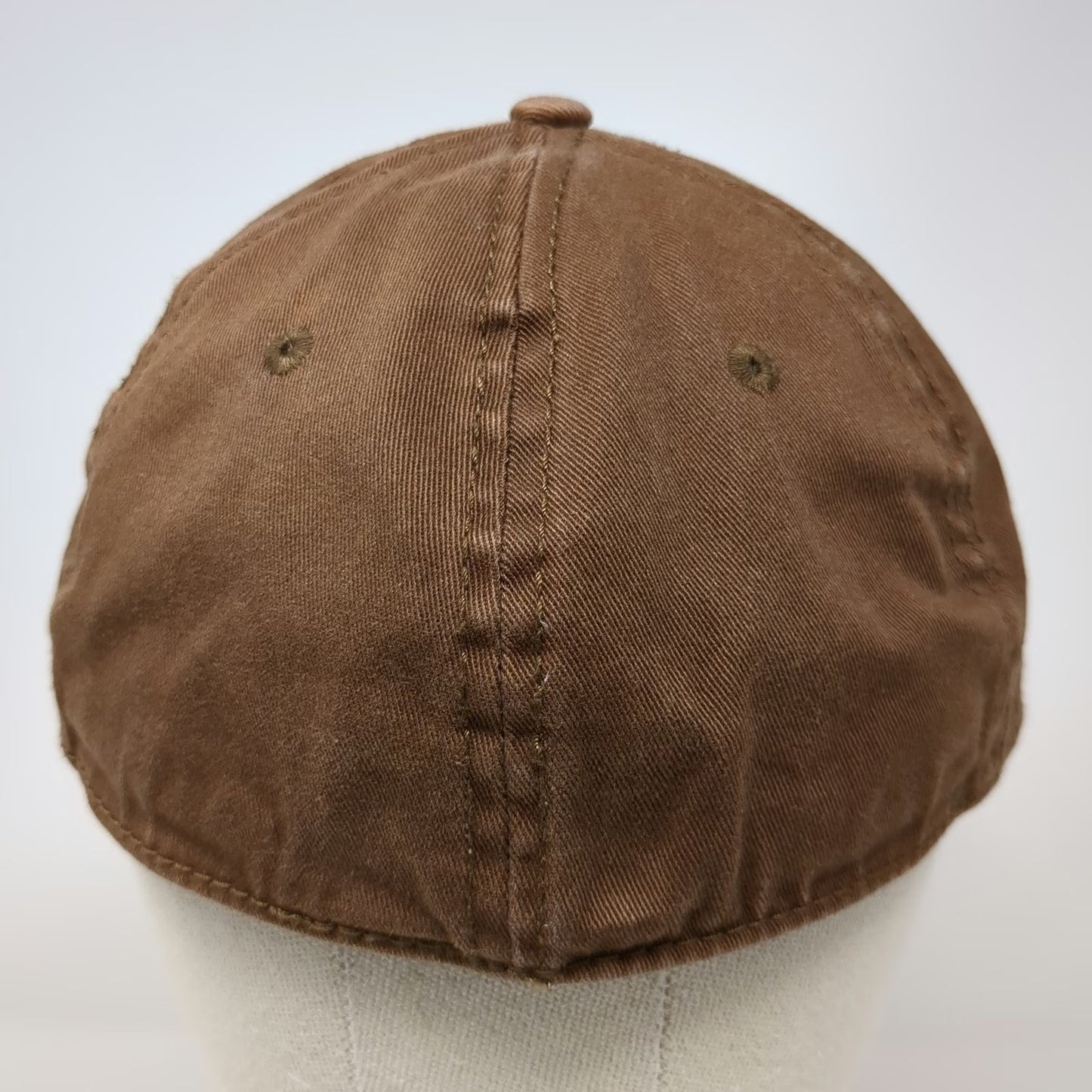 Element Baseball Cap Brown XL Embroidered Logo Distressed Graphic Flexfit Hat