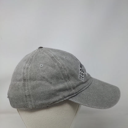 Madeira Beach Florida Strapback Hat Gray One Size Embroidered 6 Panel Surf Style