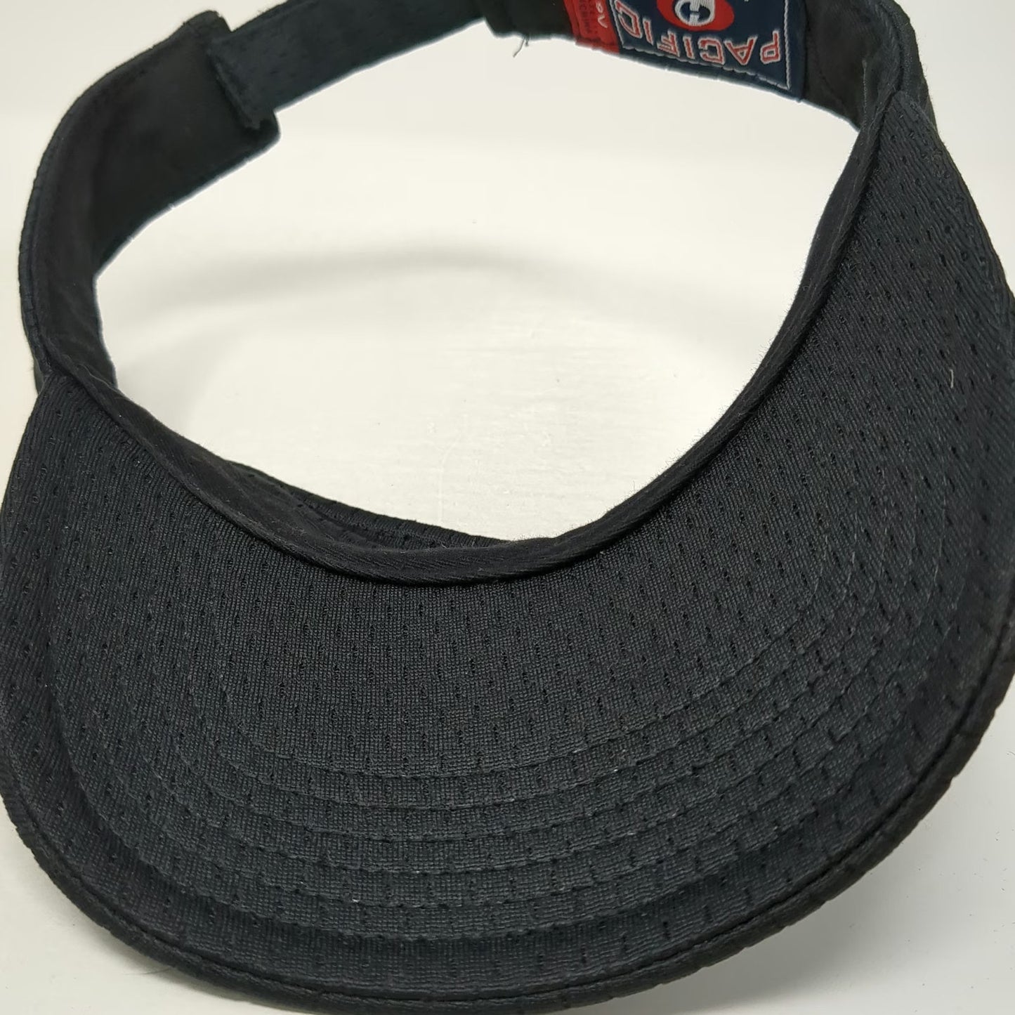Pacific Headwear Visor Black One Size Strapback Kendall Gold Mesh Athletic Hat