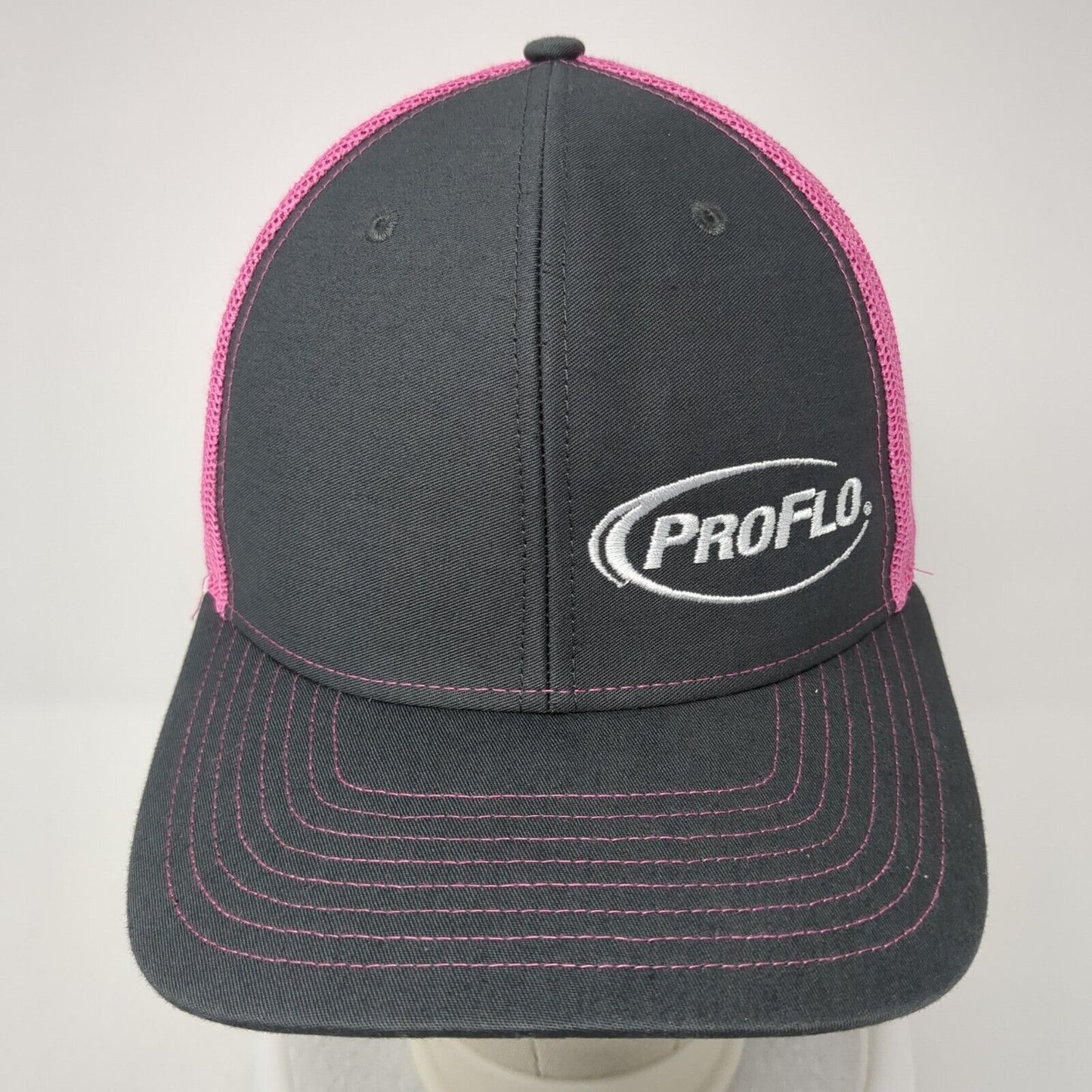 PROFLO Snapback Mesh Back Trucker Hat Multicolor One Size Richardson