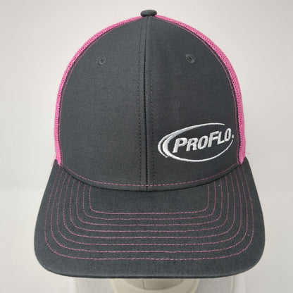 PROFLO Snapback Mesh Back Trucker Hat Multicolor One Size Richardson